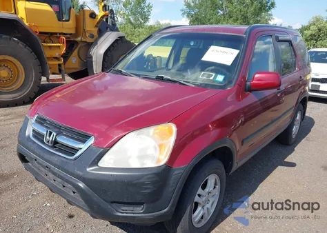 2003 Honda Cr-V Ex из США, поврежденный, VIN SHSRD788X3U138058